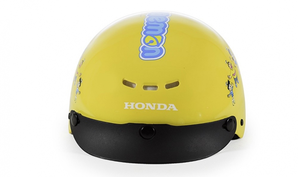 Mũ Bảo Hiểm Trẻ Em New Doraemon Vang Khong Kinh