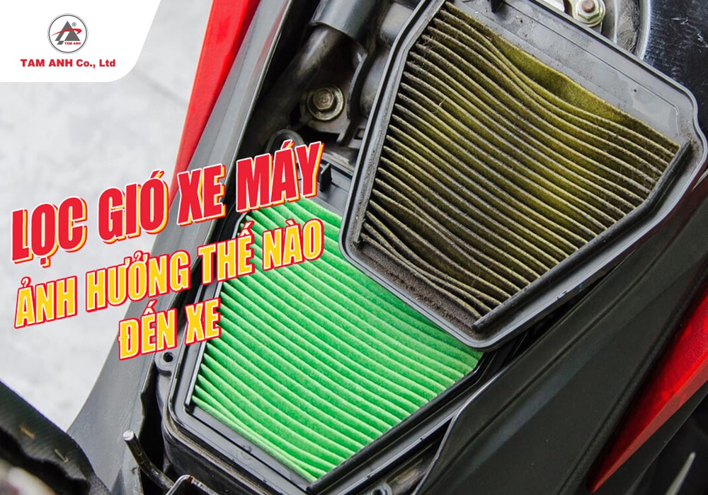 Lọc gió xe máy bẩn sẽ dẫn tới hiện tượng tiêu hao nhiên liệu nhiều hơn, động cơ dễ bị hụt hơi khi tăng tốc, khó nổ máy