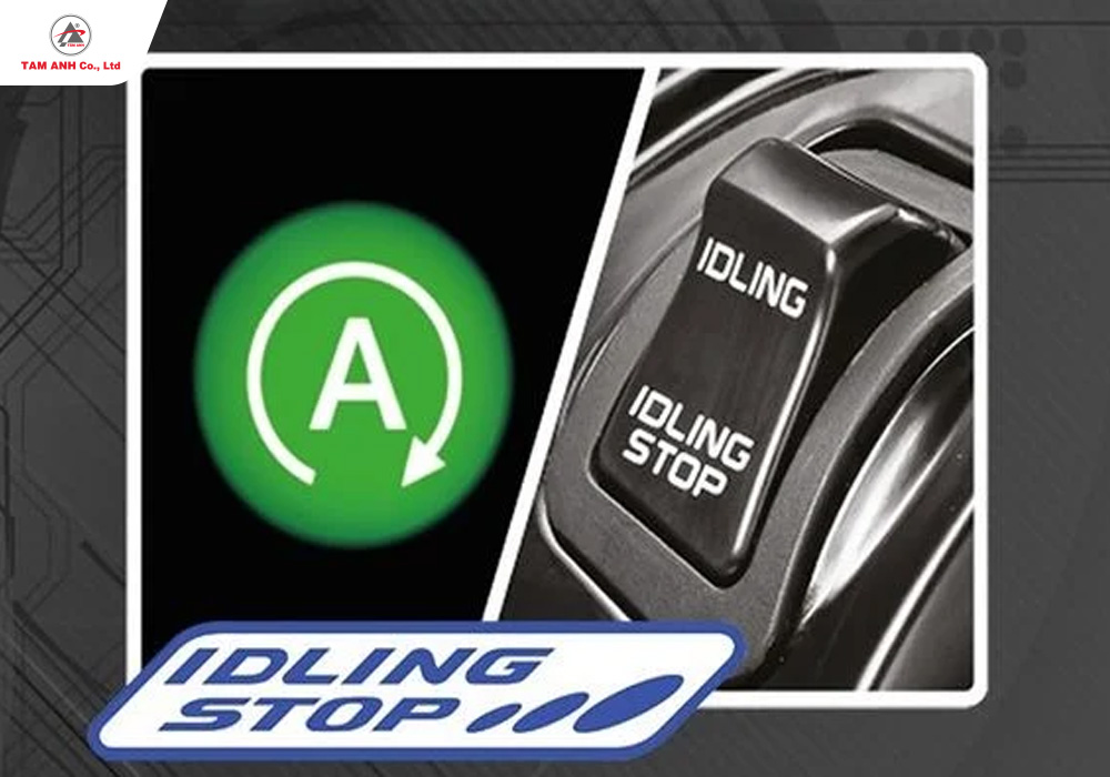 Idling stop giúp xe tiết kiệm xăng khi tham gia giao thông