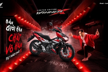 Honda Việt Nam giới thiệu phiên bản màu giới hạn cho siêu phẩm WINNER X “Bản giới hạn – Chất vô hạn”