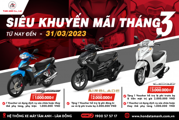 SIÊU KHUYẾN MÃI THÁNG 3