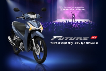 Honda Việt Nam chính thức giới thiệu Honda Future FI 125cc mới: Thiết kế vượt trội – Kiến tạo tương lai!
