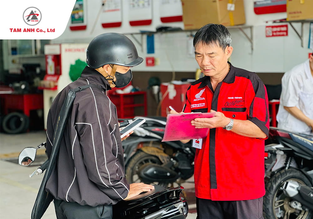 Địa chỉ thay lốp xe chính hãng Honda tại Lâm Đồng