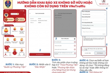 Hướng Dẫn Xóa Phương Tiện Không Còn Sở Hữu Trên VNeTraffic