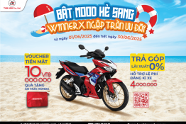 WINNER CỰC BỐC – ƯU ĐÃI CỰC SỐC