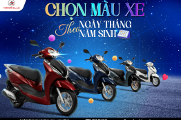 Cách chọn màu xe theo ngày tháng năm sinh 2025