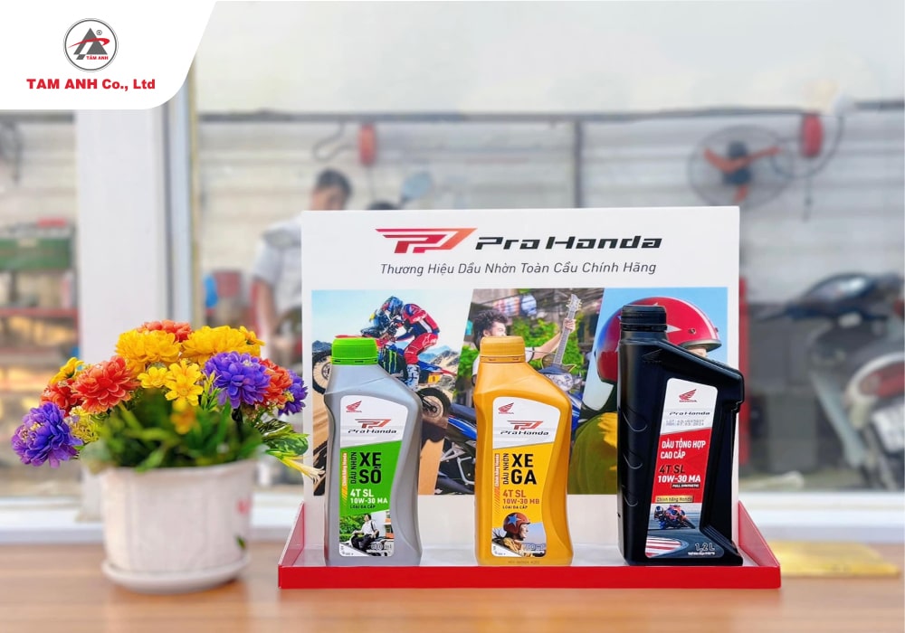 Pro Honda là một trong những hãng nhớt phổ biến dành cho xe Lead