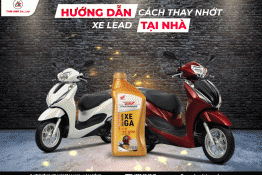 Hướng dẫn cách thay nhớt xe Lead tại nhà