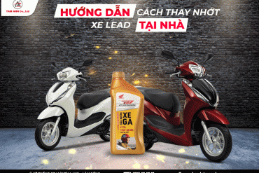 Hướng dẫn cách thay nhớt xe Lead tại nhà