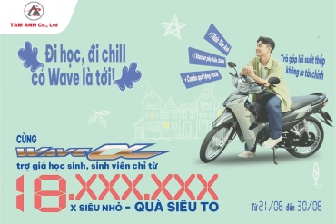 ĐÓN HÈ SANG - WAVE ALPHA NGẬP TRÀN QUÀ TẶNG
