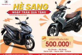 Hè sang, ngập tràn quà tặng
