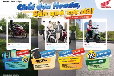 Chốt Đơn Honda Săn Quà Cực Đã