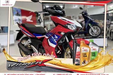 Dung tích nhớt Winner X bao nhiêu lít? Nên chọn loại nào phù hợp