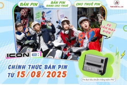 Honda Việt Nam công bố chính sách bán pin xe máy điện ICON e: