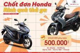 Chốt đơn Honda - Rinh quà thả ga