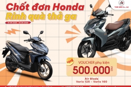 Chốt đơn Honda - Rinh quà thả ga