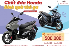 Chốt đơn Honda - Rinh quà thả ga