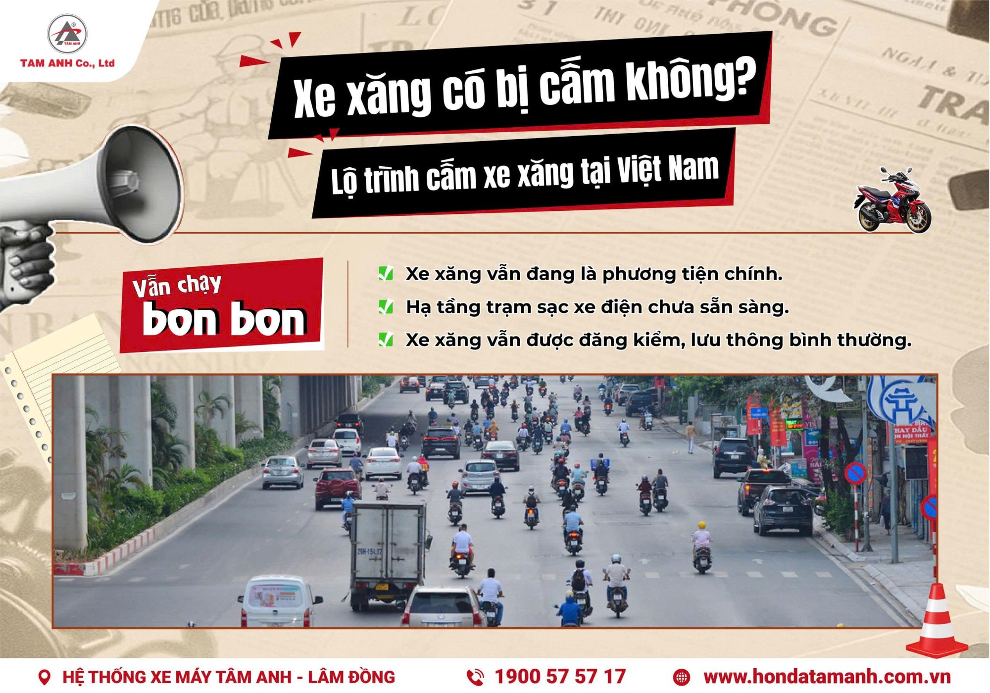 Xe xăng có bị cấm không? Lộ trình cấm xe xăng tại Việt Nam