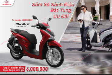 SẮM XE SÀNH ĐIỆU - BẬT TUNG ƯU ĐÃI