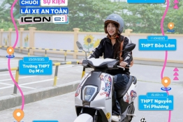 Chuỗi sự kiện lái xe an toàn tại các trường THPT Lâm Đồng