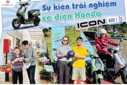 Sự kiện trải nghiệm xe điện Honda icon e: tại Bảo Lộc