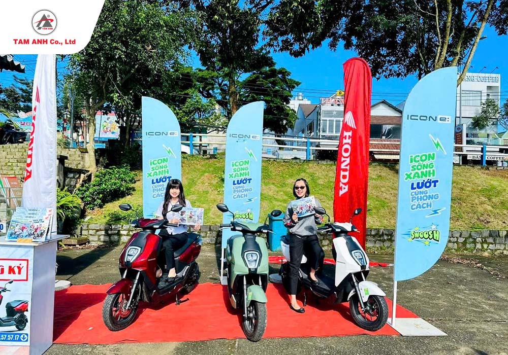 Khu vực checkin trẻ trung, năng động