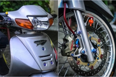 Honda Wave S110 độ nhẹ đẹp ngất ngây của biker Việt