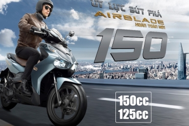Honda Việt Nam giới thiệu phiên bản hoàn toàn mới Honda Air Blade 150cc/125cc - Uy lực bứt phá -