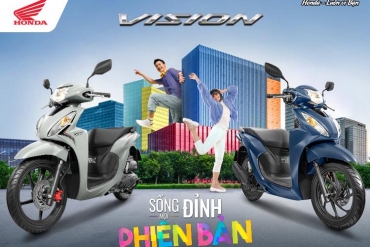 Honda Việt Nam giới thiệu phiên bản mới mẫu xe VISION 2023 - Sống đỉnh mọi phiên bản VISION 2023