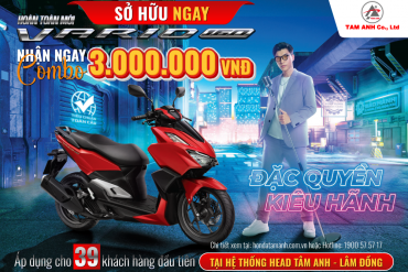 CHƯƠNG TRÌNH KHUYẾN MÃI: "ƯU ĐÃI ĐẶC QUYỀN CHÀO ĐÓN VARIO 160"