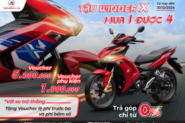 TẬU WINNER X CỰC BỐC - ƯU ĐÃI MUA 1 TẶNG 4 CỰC SỐC