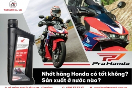 Dầu nhớt Honda có tốt không? Sản xuất ở nước nào
