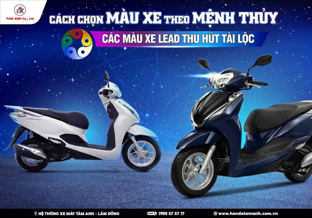 Hướng dẫn chọn màu xe theo mệnh thủy