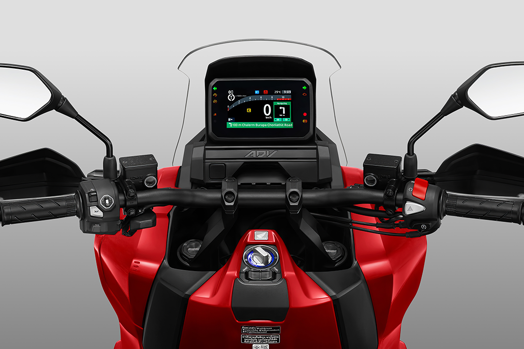 Ghi đông thuôn chắc chắn, kèm bao tay bảo vệ được gia cố cứng cáp