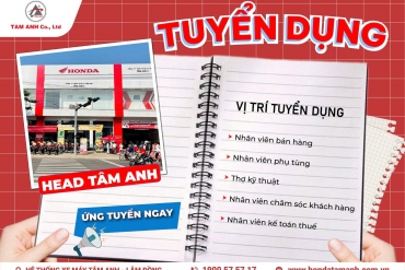 HEAD TÂM ANH TUYỂN DỤNG THÁNG 09/2025