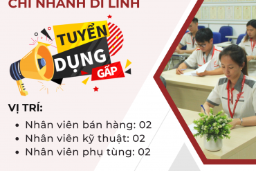 [DI LINH] HONDA TÂM ANH TUYỂN DỤNG GẤP THÁNG 12/2024