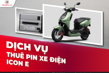 CHÍNH SÁCH THUÊ PIN: XE MÁY ĐIỆN ICON e