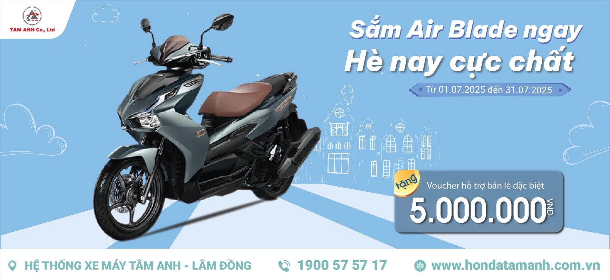 Sắm Air Blade ngay – Hè nay cực chất